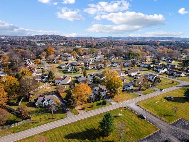 aerial view