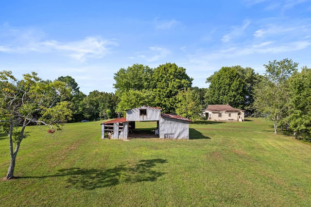 view of yard