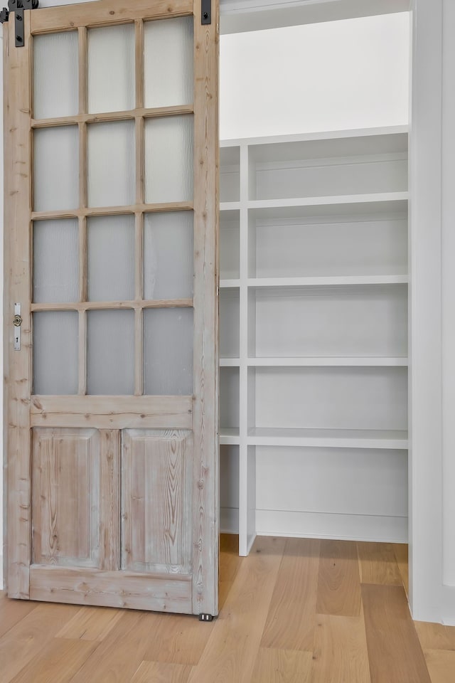 view of closet