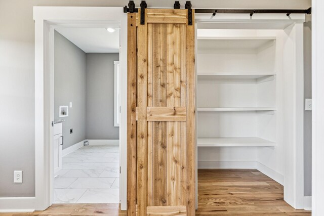 view of closet