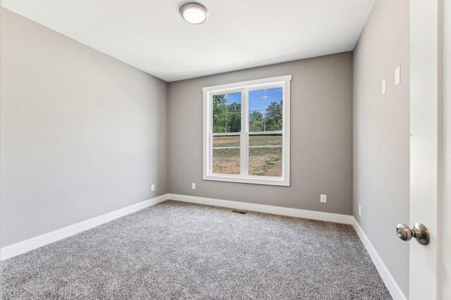 unfurnished room featuring carpet floors