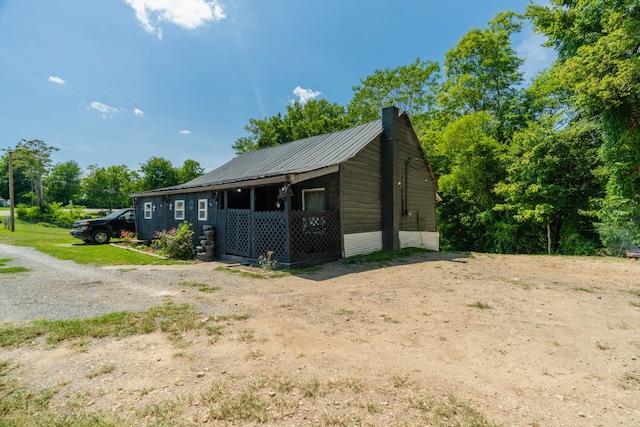 view of property exterior