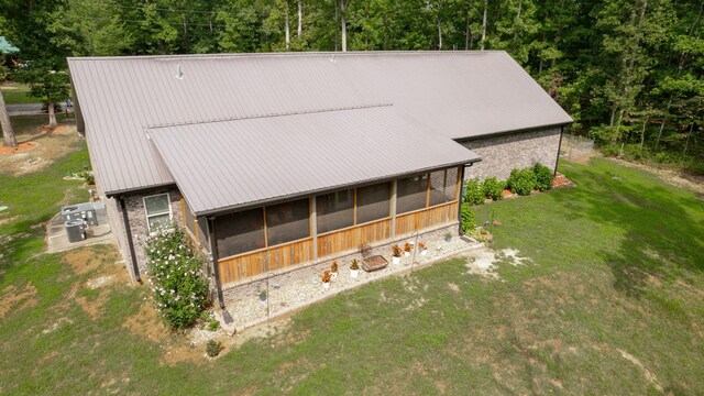 1019 Parker Rd, Kingston Springs, TN 37082 - drone / aerial view