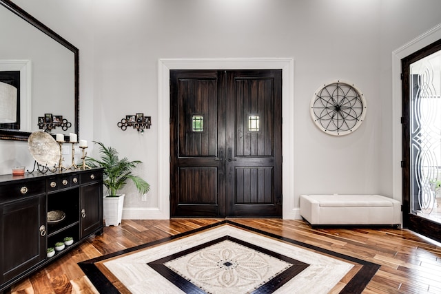 entryway featuring light wood-type flooring