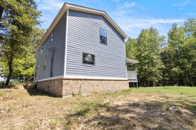 view of home's exterior