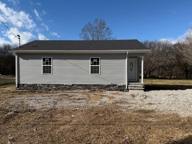 view of rear view of house