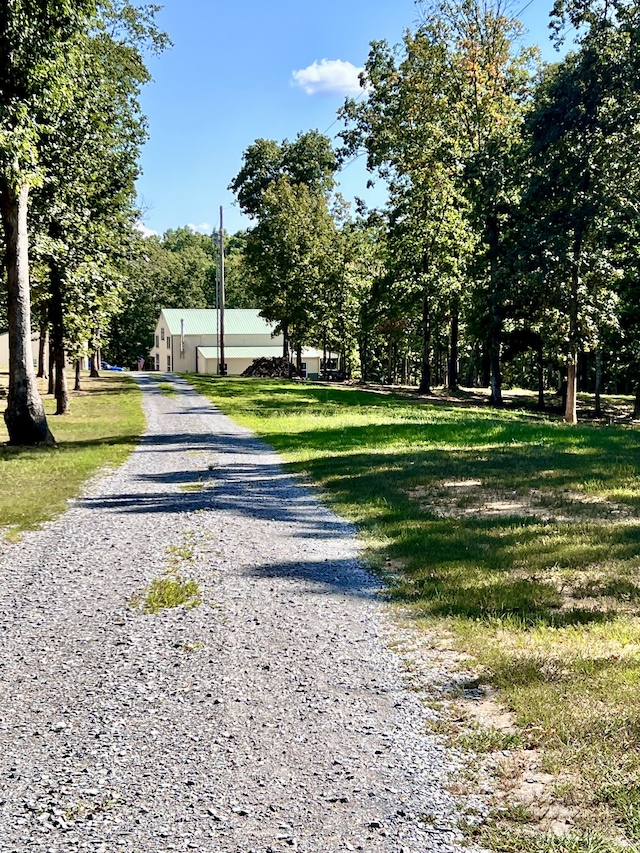 view of road