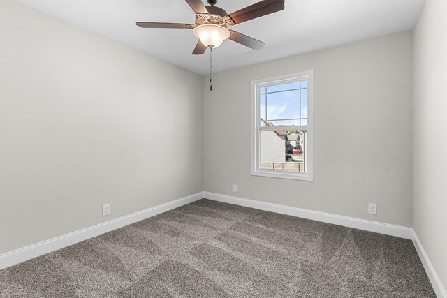 203 W Fallow Ct, Clarksville, TN 37040 - carpeted empty room featuring baseboards and ceiling fan