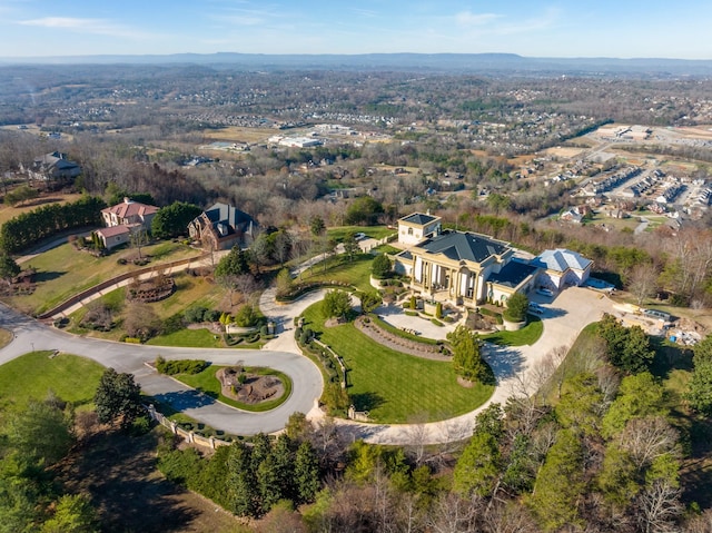 birds eye view of property featuring a residential view