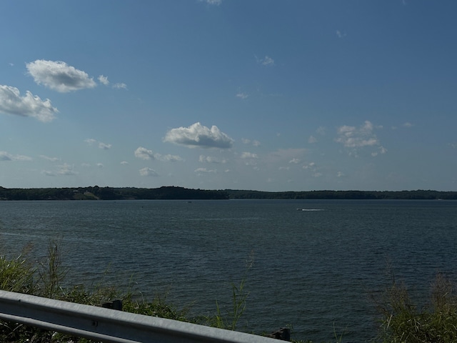 view of water feature