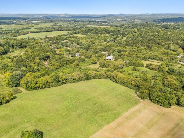 aerial view with a view of trees