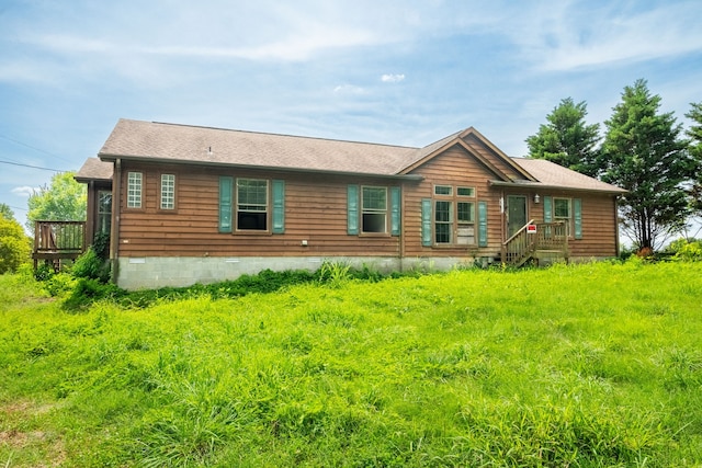 view of back of house