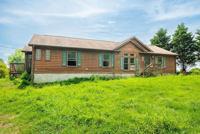 5016 Caney Sink Rd, Adams, TN 37010 - view of front of property with crawl space