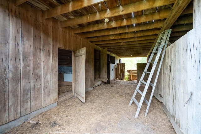 5016 Caney Sink Rd, Adams, TN 37010 - misc room with wooden walls