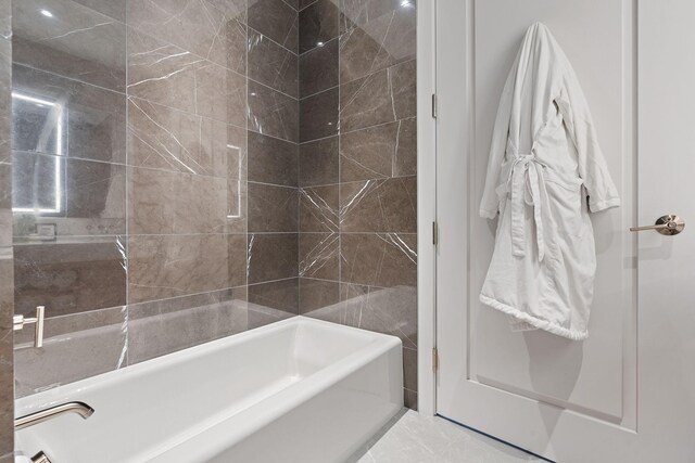 bathroom featuring tile patterned flooring