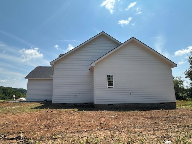 view of side of home