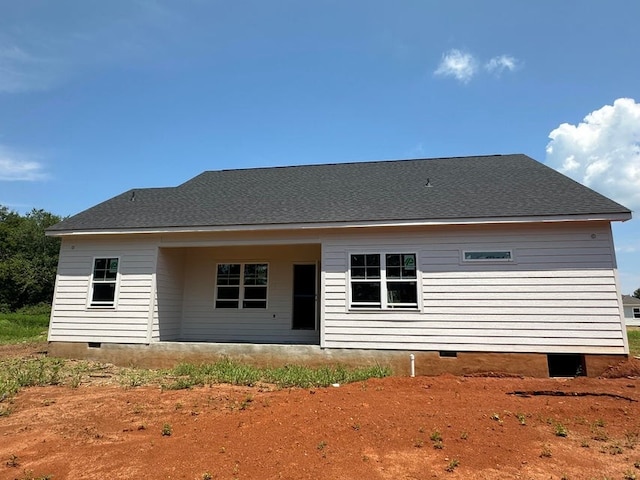 view of rear view of house