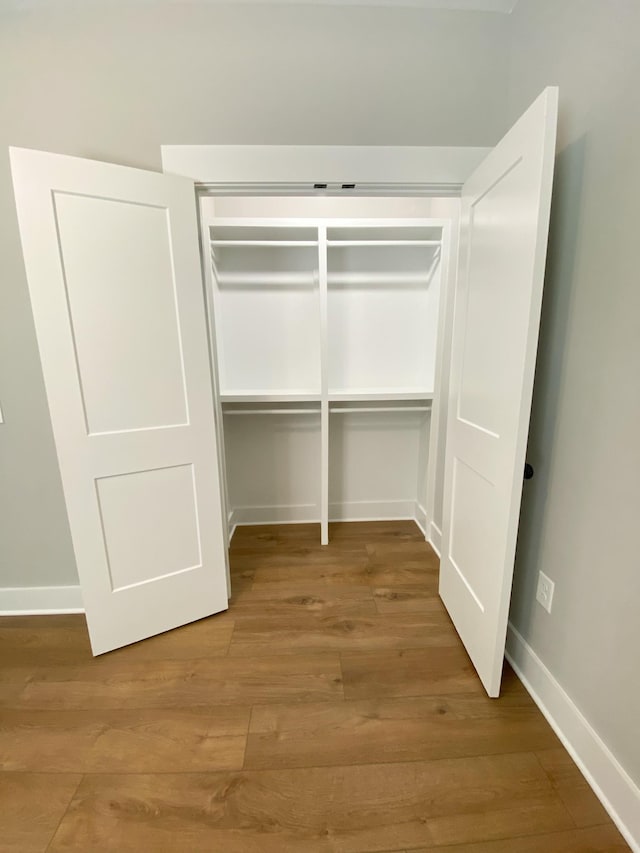 view of closet