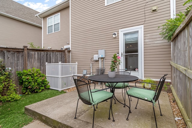 view of patio / terrace