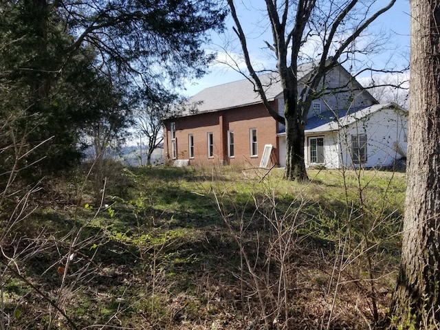 view of back of property