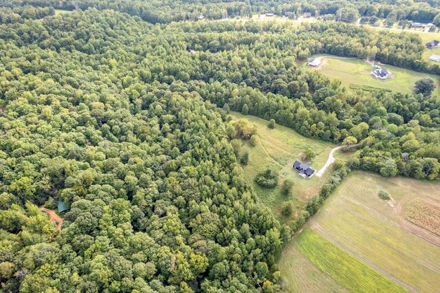 drone / aerial view featuring a rural view