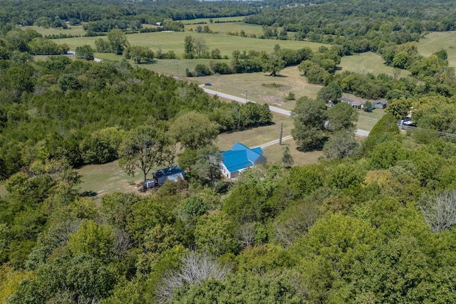 aerial view with a view of trees