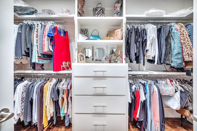 view of closet