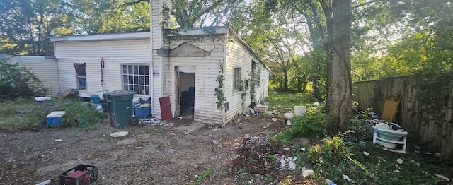 view of rear view of house