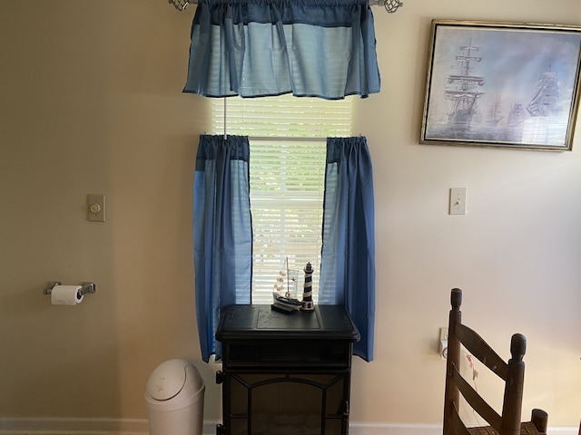 bathroom with plenty of natural light