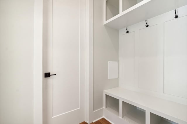 view of mudroom