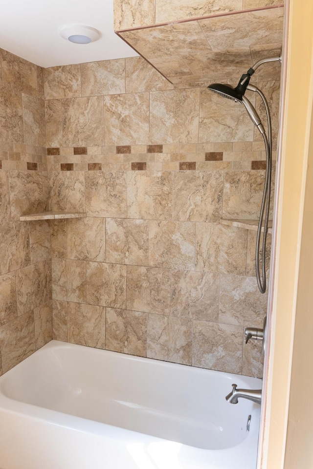 bathroom featuring shower / bathtub combination