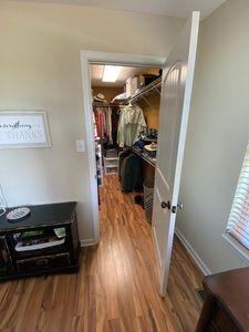 spacious closet featuring wood finished floors