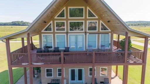 view of home's exterior featuring a patio area and french doors