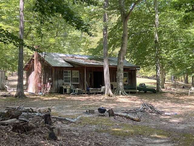 view of rear view of house