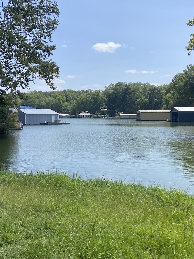 property view of water