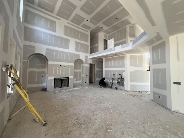 view of unfurnished living room