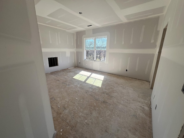 view of unfurnished living room