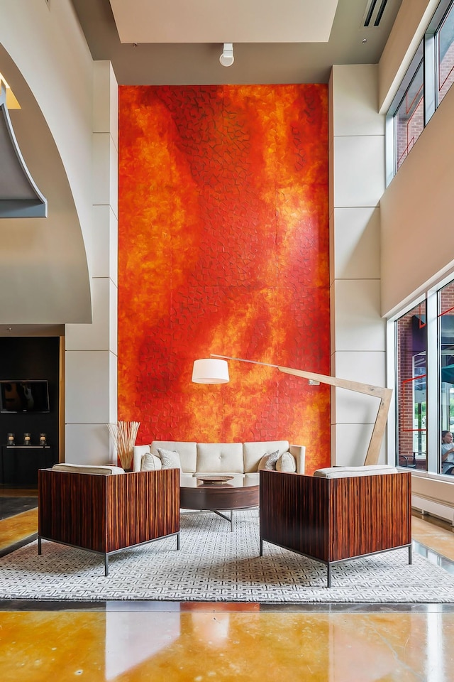 lobby with visible vents