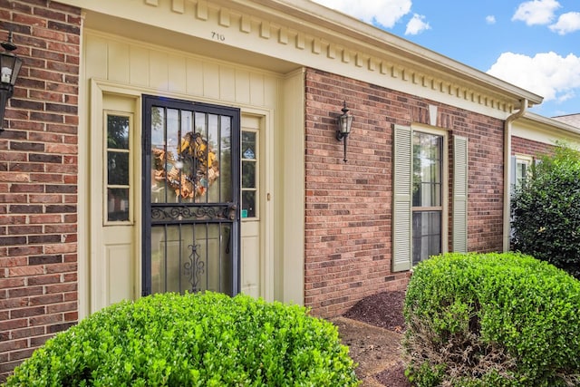 710 General George Patton Rd, Nashville, TN 37221 - property entrance with brick siding