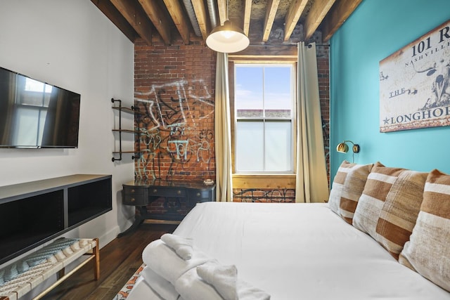 610 21st Ave N Unit 101, Nashville, TN 37203 - bedroom with multiple windows, wood finished floors, and baseboards