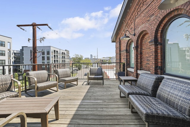 610 21st Ave N Unit 101, Nashville, TN 37203 - view of wooden deck