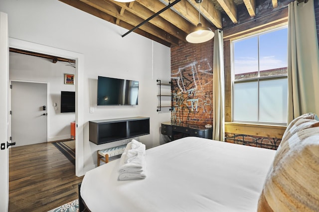 610 21st Ave N Unit 101, Nashville, TN 37203 - bedroom featuring wood finished floors