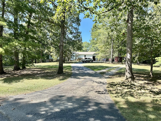 view of road