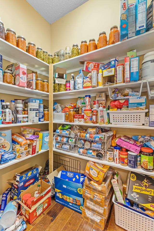 view of pantry