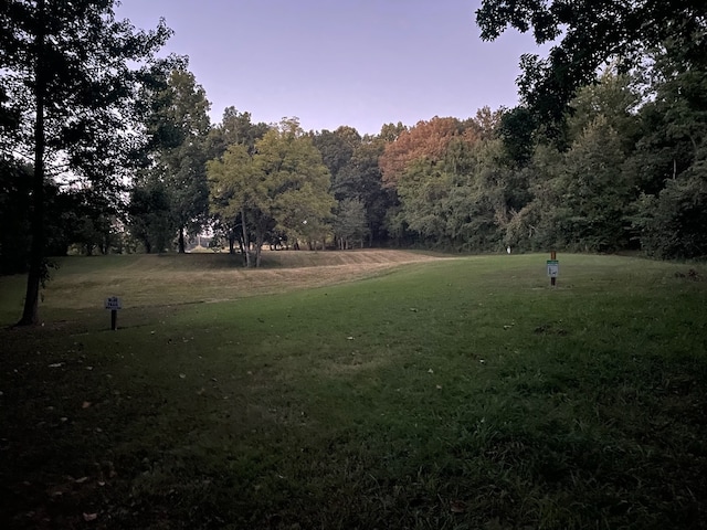 view of home's community featuring a yard