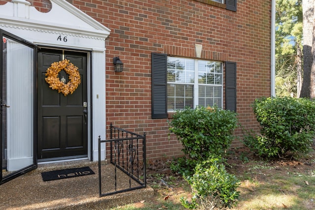 view of property entrance