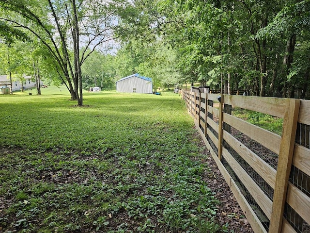 view of yard