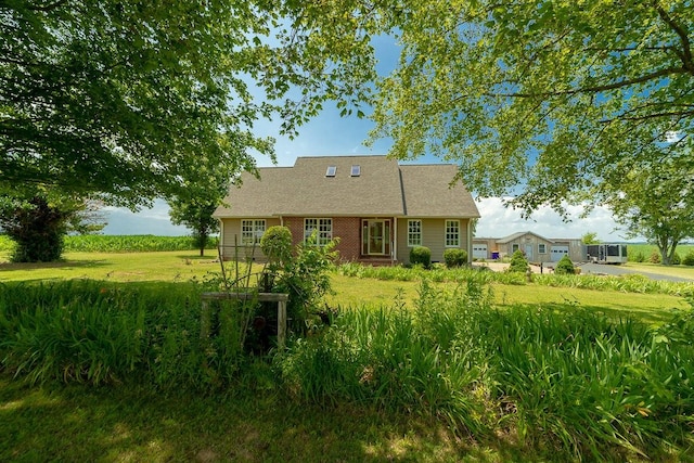 2409 Pepper Rd, Franklin, KY 42134 - rear view of house with a yard