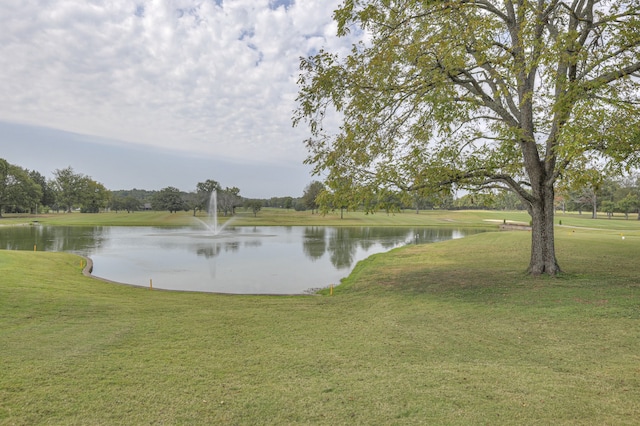 property view of water