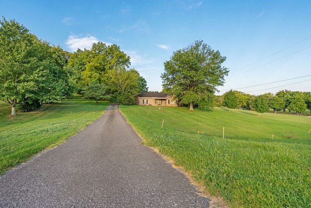 exterior space featuring a rural view